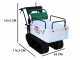 Seven Italy T300 GX-E Tracked Power Barrow - Extendable dumper truck - 300 Kg loading capacity