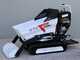 Seven Italy TH500C GX 200 Tracked Power Barrow - Hydraulic dumper truck 500 Kg with bucket