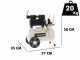 BlackStone SBC 24-10 - Silenced Electric Air Compressor