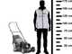 Alpina AL5 51 SAQ Self-propelled Lawn Mower with ST 170 Petrol Engine - 51 cm Cutting Width