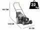 Alpina AL5 51 SAQ Self-propelled Lawn Mower with ST 170 Petrol Engine - 51 cm Cutting Width