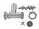 Palumbo Pavi L12 Meat Mincer Stainless Steel Body with 0.45 Hp Electric Motor