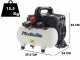 Medic+Air Siltek S/6 Sanifico - Portable Compact Electric Air Compressor for sanitizing - 6 L