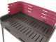 Seven Italy Flavia s/r 45 - Handmade charcoal barbecue - 45,5x29,5 cm