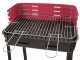 Seven Italy Flavia s/r 45 - Handmade charcoal barbecue - 45,5x29,5 cm