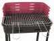 Seven Italy Flavia s/r 45 - Handmade charcoal barbecue - 45,5x29,5 cm
