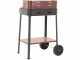 Seven Italy Flavia c/r 45 - Handmade charcoal barbecue - 45,5x29,5 cm