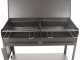 Seven Italy Vanessa 2G - Handmade charcoal barbecue - 2x 47.5x37 cm