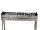 Seven Italy BBQ-60 INOX - Charcoal roasting grill - 60x14 cm