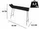 Seven Italy BBQ-60 Go - Charcoal grilling grill - 60x14 cm