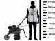 Italian Power RG3.6-75 - 212cc 7 HP Petrol Garden Tiller