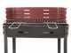 Seven Italy Flavia c/r 55 - Handmade charcoal barbecue - 55,5x29,5 cm