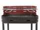 Seven Italy Flavia c/r 55 - Handmade charcoal barbecue - 55,5x29,5 cm