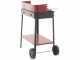 Seven Italy Flavia c/r 55 - Handmade charcoal barbecue - 55,5x29,5 cm
