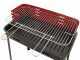 Mille Flavia s/r 55 - Handmade charcoal barbecue - 55,5x29,5 cm