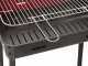 Mille Flavia s/r 55 - Handmade charcoal barbecue - 55,5x29,5 cm