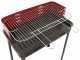 Seven Italy Flavia s/r 55 - Handmade charcoal barbecue - 55,5x29,5 cm