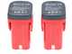 Kit Wireless Zanon ZL 25 Battery-powered Electric Tying Machine - 2 BATTERIES INCLUDED - 16.8V 2.5Ah