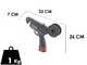 Kit Wireless Zanon ZL 25 Battery-powered Electric Tying Machine - 2 BATTERIES INCLUDED - 16.8V 2.5Ah