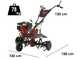 Italian Power RG3.6-100 - 7 HP petrol rotary tiller - Rato R210