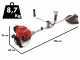 Castelgarden BC 450 HD - 4-stroke gasoline brush cutter - Honda GX50 engine