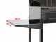 Seven Italy Achille Inox Large - Artisan Charcoal Barbecue - 67,5x37 cm