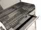 Seven Italy Achille Stainless Steel Medium - Artisan Charcoal Barbecue - 57,5x37 cm
