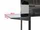 Seven Italy Achille Stainless Steel Small - Artisan Charcoal Barbecue - 47,5x37 cm