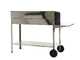 Mille Achille Big 2 Stainless steel - Handmade charcoal barbecue - 2x 47,5x37 cm