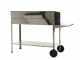 Seven Italy Achille Big 2 Stainless steel - Handmade charcoal barbecue - 2x 47,5x37 cm