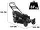 Blackstone SP - 4X 510 H200 Petrol Lawn Mower - with Pivoting Wheels and HONDA GCV200 Engine