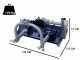 BullMach ERMES 105 S - Tractor-mounted flail mower - Light series - Manual shift
