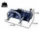 BullMach ERMES 95 S - Tractor-mounted flail mower - Light series - Manual shift