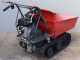 Zanon BC 90 Cingo - Self-propelled Track-mounted garden shredder on wheelbarrow - Honda GX390 engine