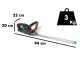 Gardena ComfortCut P4A 50/18V-2Ah Lithium Battery Hedge Trimmer, 50 cm Blade - 20mm Tooth Opening