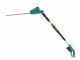 Gardena THS 42/18V P4 Ready To Use Set 42 cm Electric Hedge Trimmer on Telescopic Pole, 18 V-2.5Ah Lithium Battery