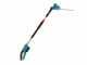 Gardena THS 42/18V P4 Ready To Use Set 42 cm Electric Hedge Trimmer on Telescopic Pole, 18 V-2.5Ah Lithium Battery