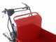 GeoTech Pro BMS155 LE - Tracked Self-propelled Wood Chipper on Power Barrow GeoPorter 330D - 4 Rollers - 15 HP Loncin Engine - Dumper Body