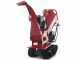 GeoTech Pro BMS155 LE - Tracked Self-propelled Wood Chipper on Power Barrow GeoPorter 330D - 4 Rollers - 15 HP Loncin Engine - Dumper Body