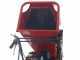 GeoTech Pro BMS155 LE - Tracked Self-propelled Wood Chipper on Power Barrow GeoPorter 330D - 4 Rollers - 15 HP Loncin Engine - Dumper Body