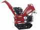 GeoTech Pro BMS155 LE - Tracked Self-propelled Wood Chipper on Power Barrow GeoPorter 330D - 4 Rollers - 15 HP Loncin Engine - Dumper Body