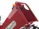 GeoTech Pro BMS155 LE - Tracked Self-propelled Wood Chipper on Power Barrow GeoPorter 330D - 4 Rollers - 15 HP Loncin Engine - Dumper Body