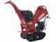 GeoTech Pro BMS155 LE - Tracked Self-propelled Wood Chipper on Power Barrow GeoPorter 330D - 4 Rollers - 15 HP Loncin Engine - Dumper Body
