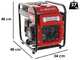 Geotech iG 3500 EVO - 3.5 kW Petrol inverter Power Generator - DC 3.2 kW Single-phase
