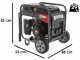Geotech iG 3800 EVO - 3.8 kW Wheeled Petrol Inverter Power Generator - DC 3.5 kW Single-phase