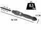 Zanon DF-10 Battery-powered Electric Flower Thinner - BATTERIES AND BATTERY CHARGER NOT INCLUDED
