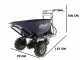 BullMach Helios 230 D Electric Wheelbarrow with 2 Batteries 48V 2Ah