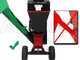 GeoTech GS150EL - Petrol garden shredder - Loncin gasoline engine 15 HP - electric start