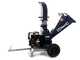 BullMach ZEUS 120 LE - Professional petrol wood chipper - 15 HP petrol engine with electric start