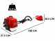 Kawasaki ATJ 53 E I - Professional petrol brush cutter - Attila shaft